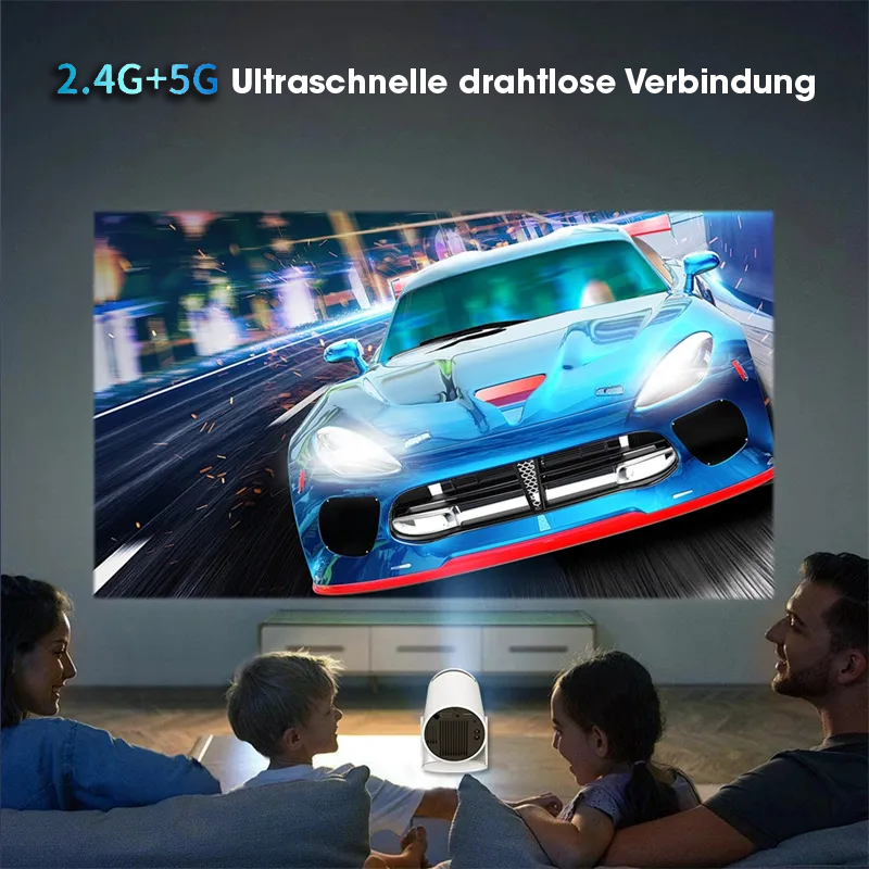 KinoMobil | 4K Tragbares Heimkino mit Wi-Fi